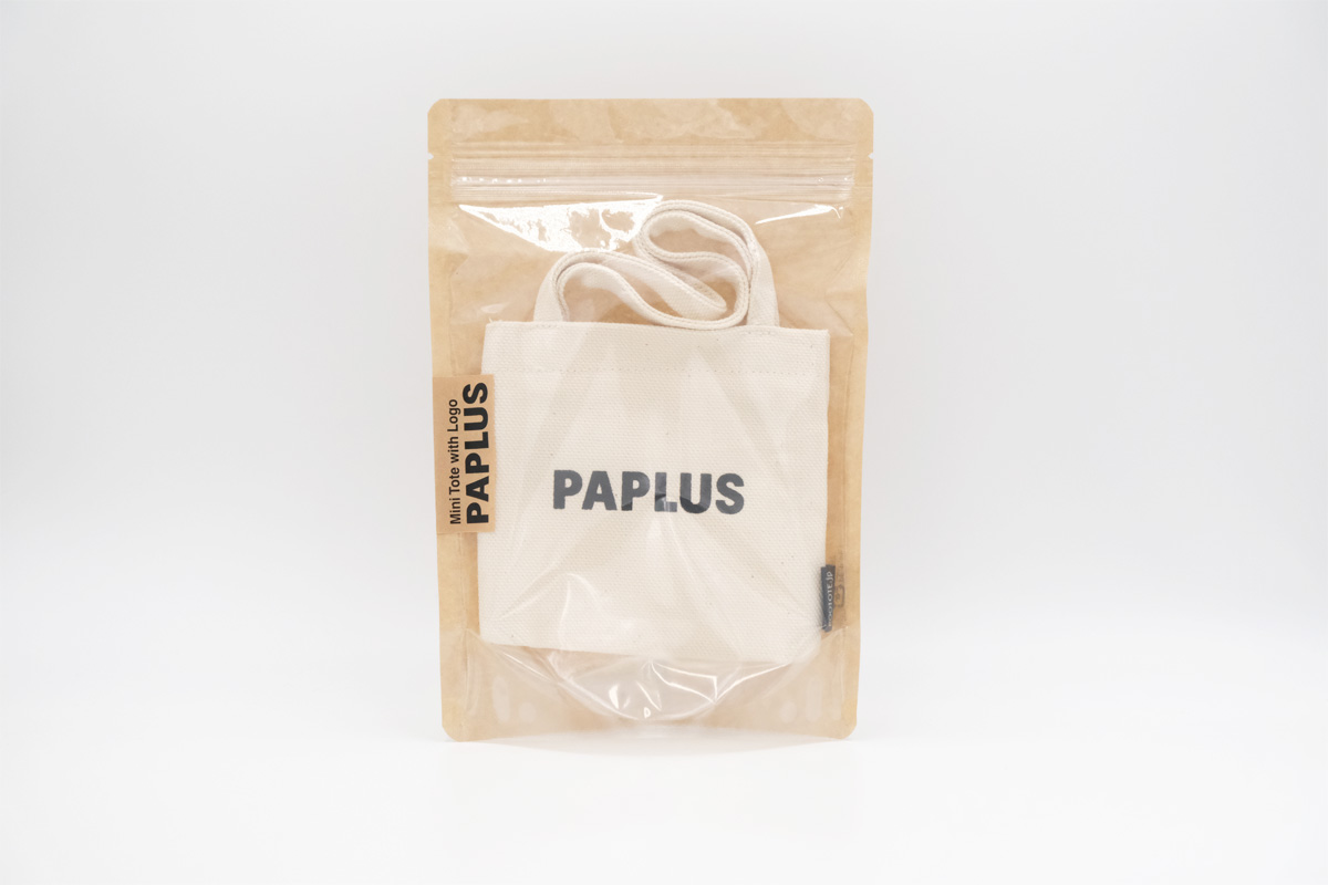 PAPLUS® （パプラス）ミニトート パプラスロゴ