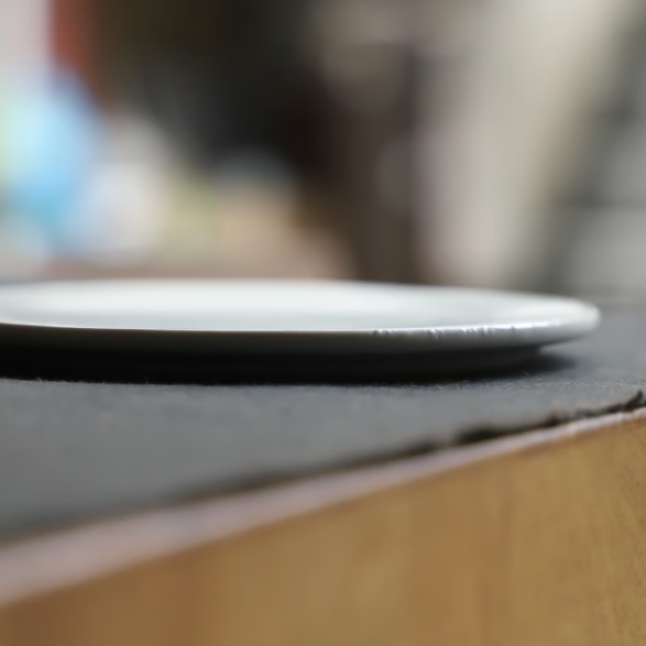 flat plate Kyoto[monotone]"shiroshiro"