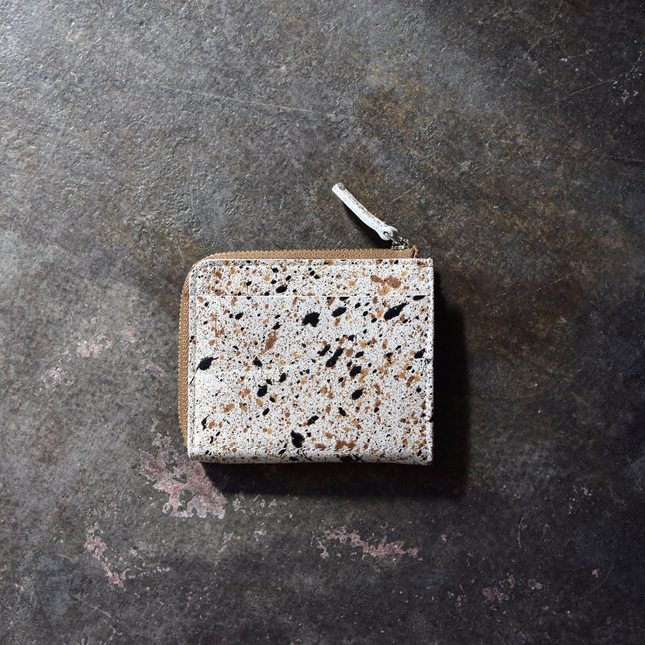 【MIKAGE】HALF ZIP WALLET SMALL / ハーフジップウォレット スモール