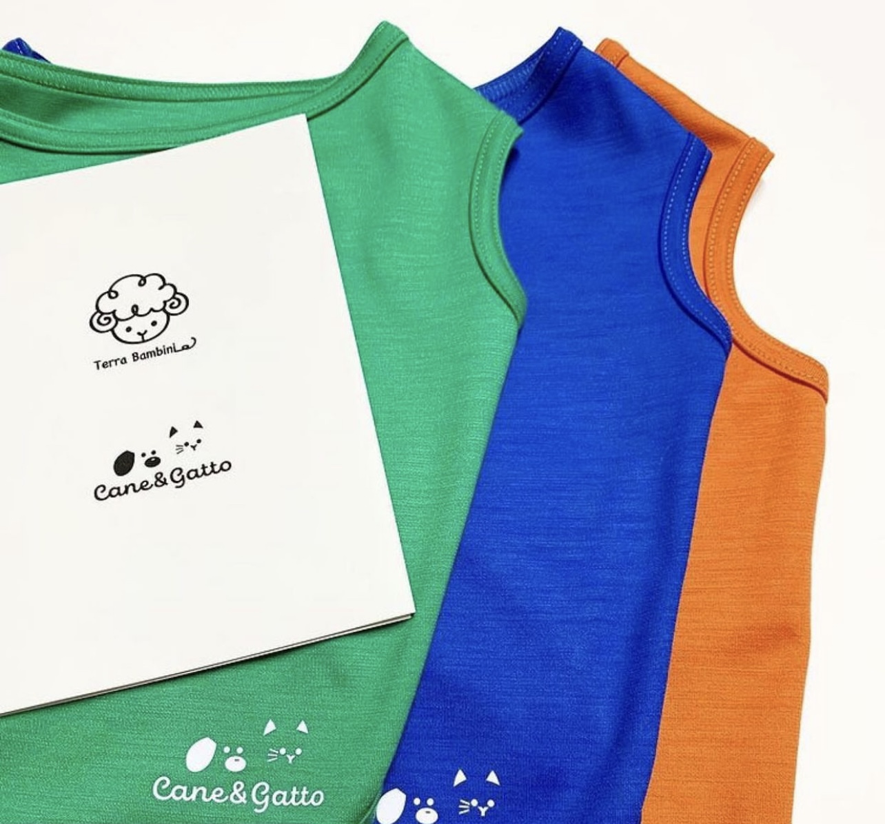 【ペットウェア】地球とワンちゃんの肌を本気で考えた『cane & gatto』