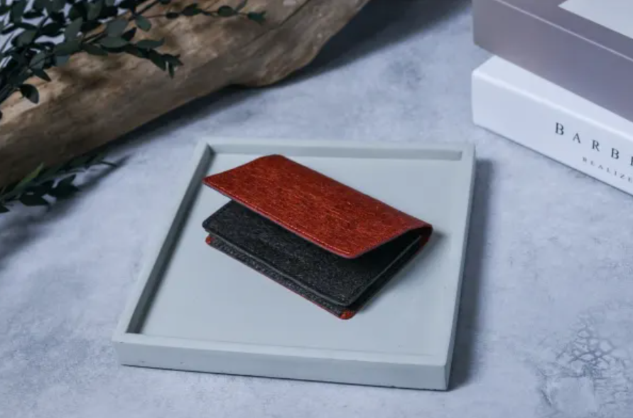 never leather 名刺入れ（バイカラー）｜エシカリージャパン