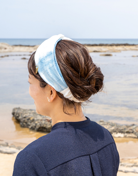 さざなみヘアターバン