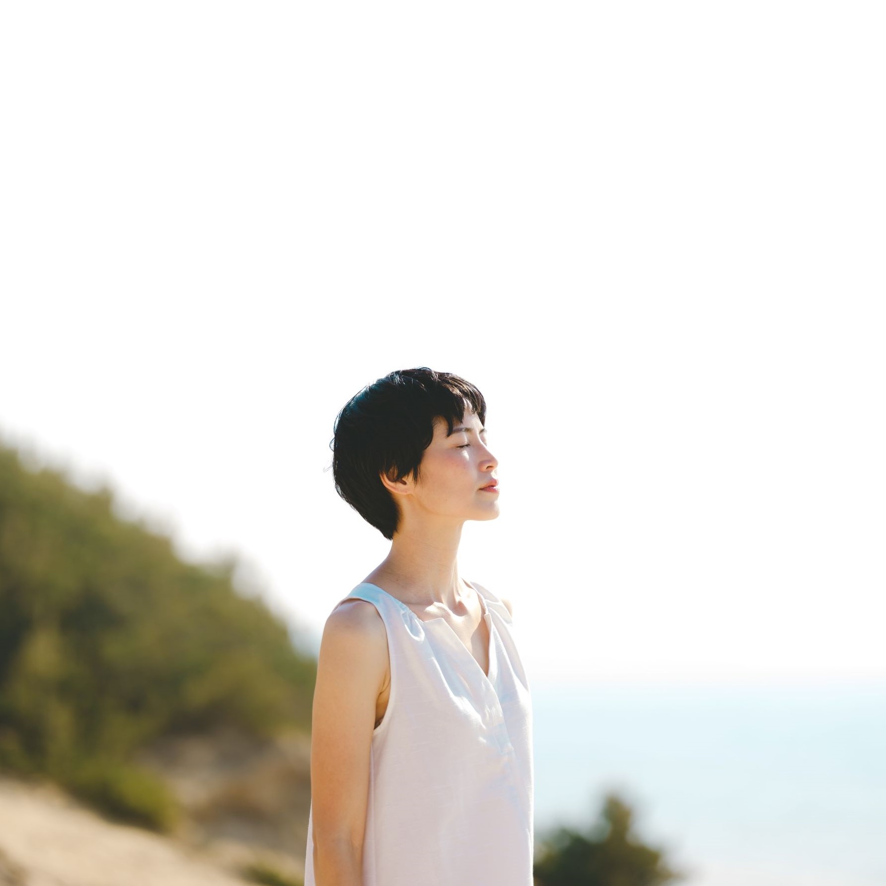 旅する白いワンピース【艶-TSUYA-DRESS | WHITE】