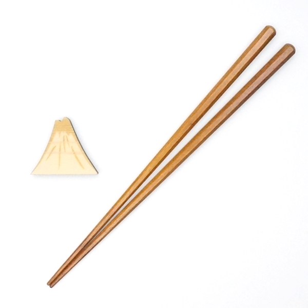 丸八箸セット（すり漆）