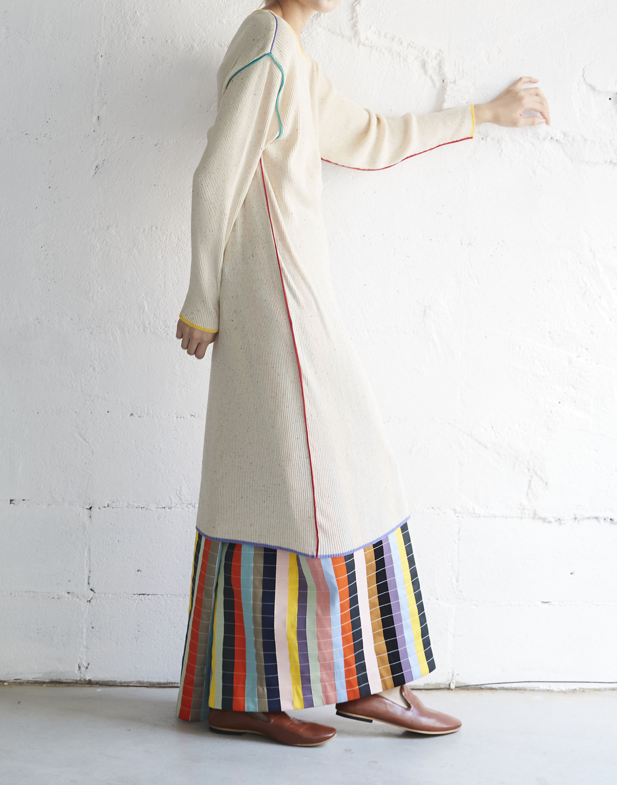 Ribbon Wrap Skirt / リボンラップスカート
