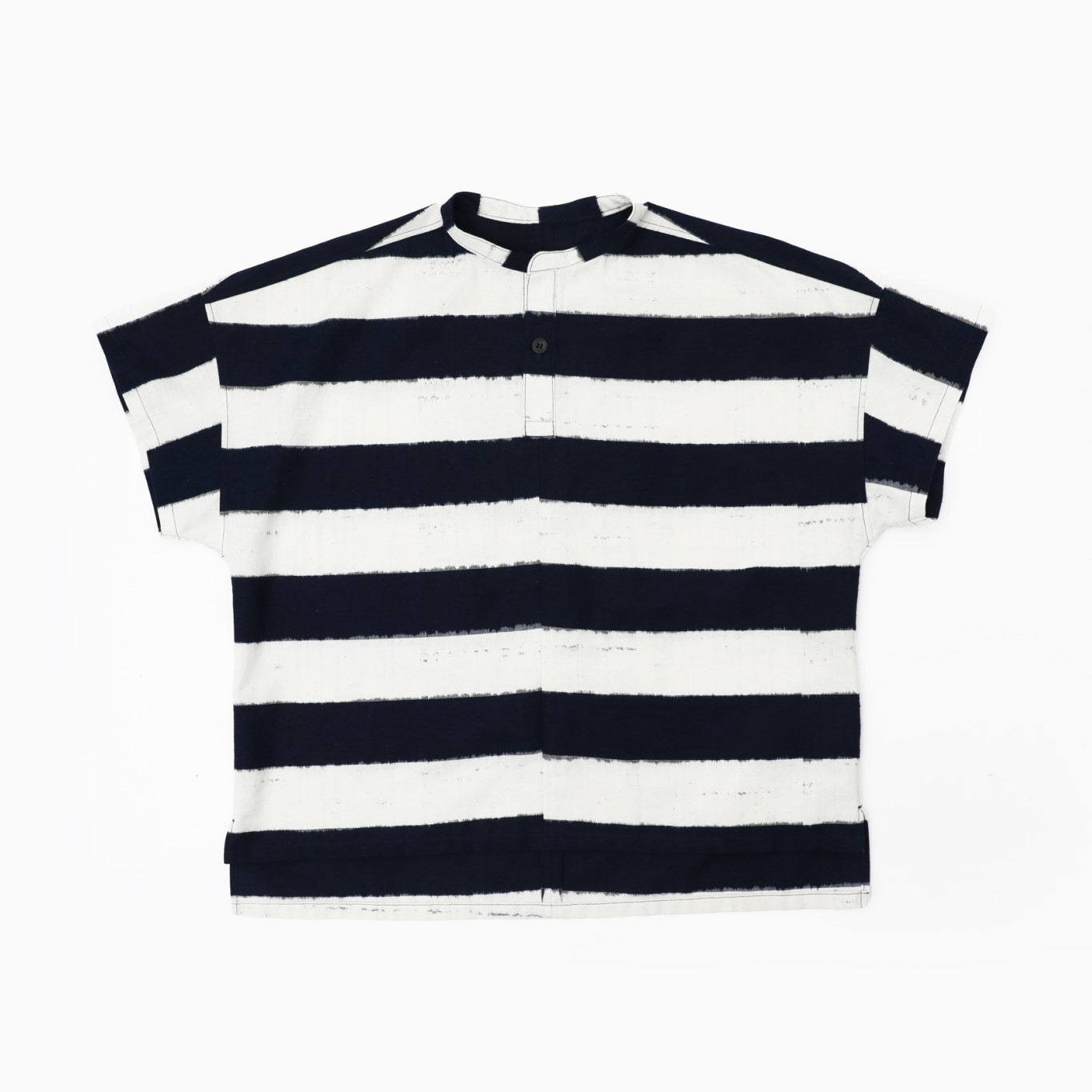 旅する藍とシャツ【TOPS | JAPAN BLUE（太縞）】