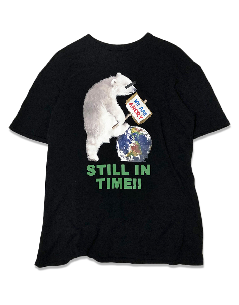 オーガニックコットン 黒染めTシャツ 