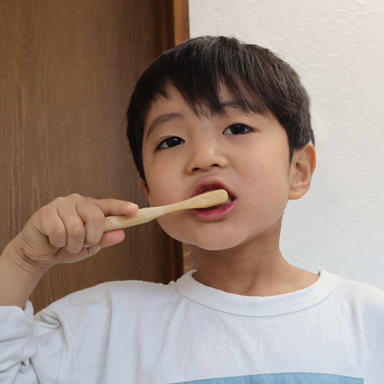 キッズ・バンブー歯ブラシ(丸型)