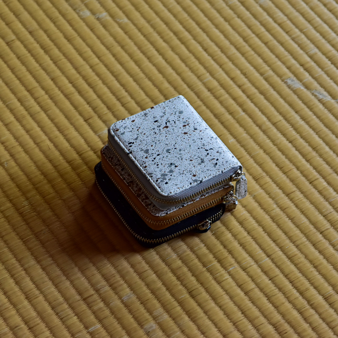 【MIKAGE】MINI ROUND ZIP WALLET / ミニラウンドジップウォレット