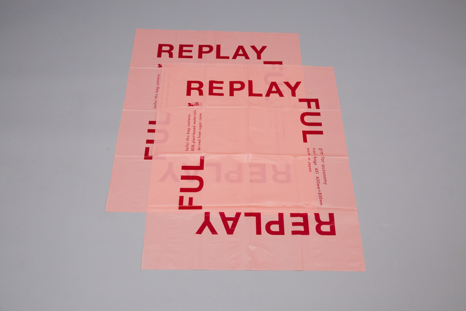 Replayful TrashBags （Pink）