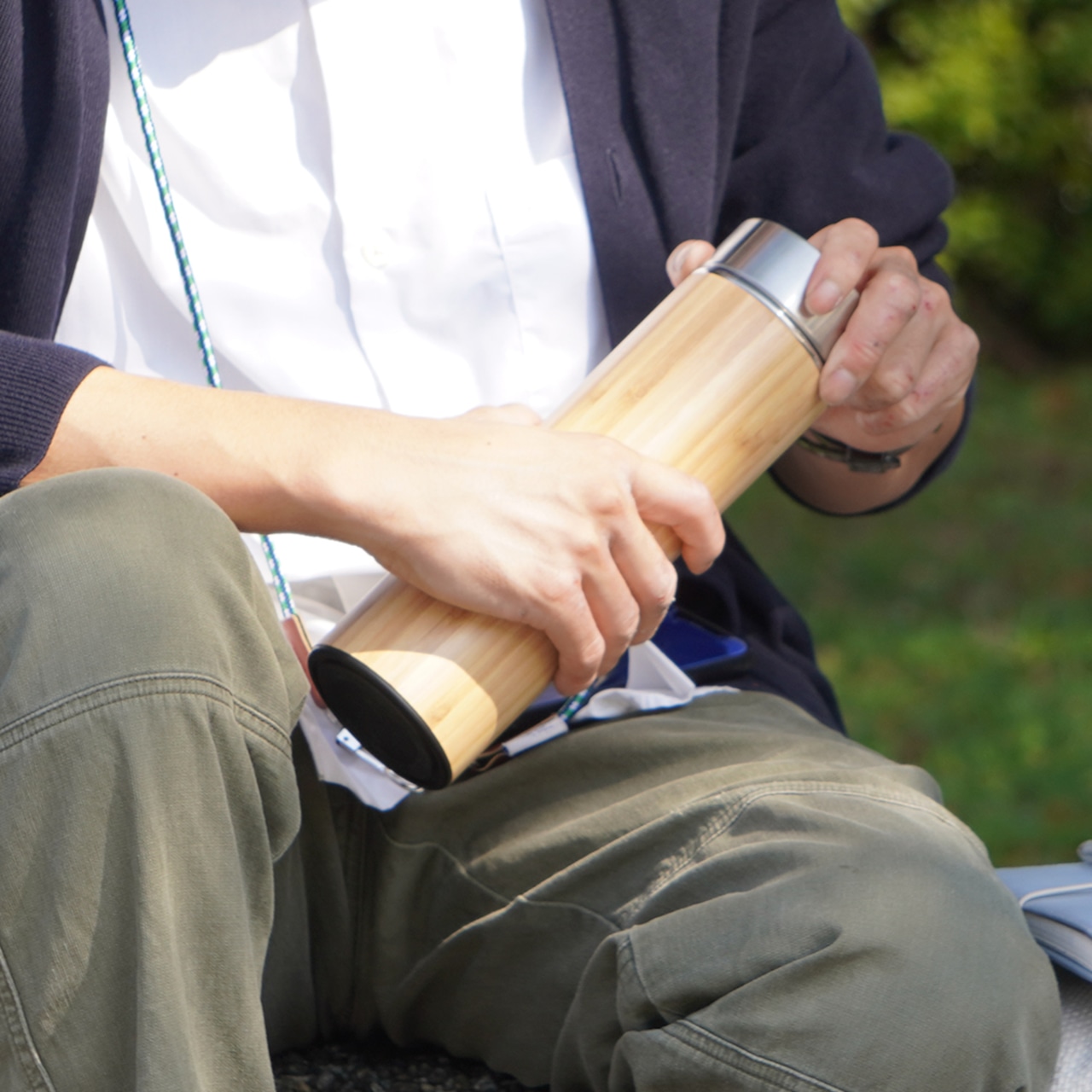 バンブーマイボトル 520ml - 天然竹を使用した水筒 / BAMBOO MY BOTTLE