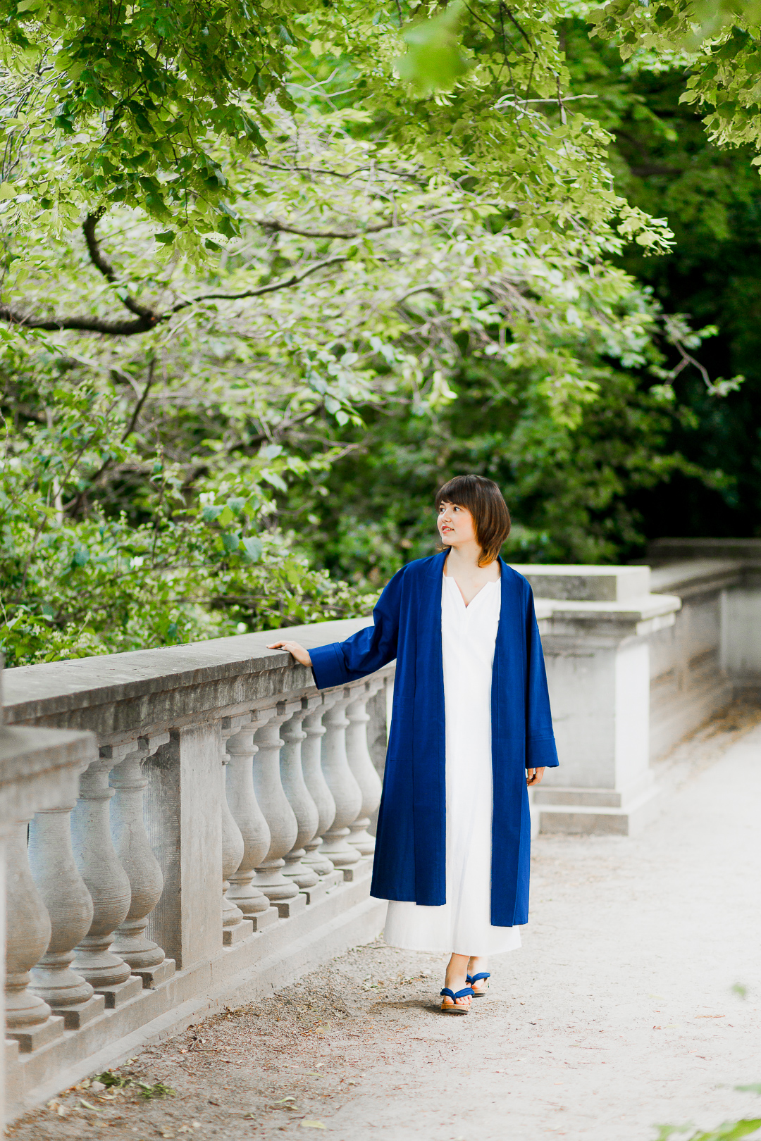 旅する藍と羽織り【HAORI | JAPAN BLUE（無地）】